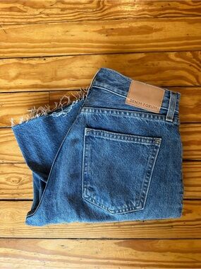 Aritzia Denim Forum The Farrah Hi-Rise Wide Jeans Size 27